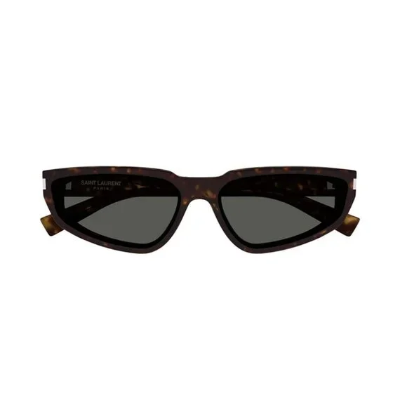 NEW SL634 NOVA 002 SAINT LAURENT SUNGLASSES WOMEN HAVANA OVAL EYEWEAR